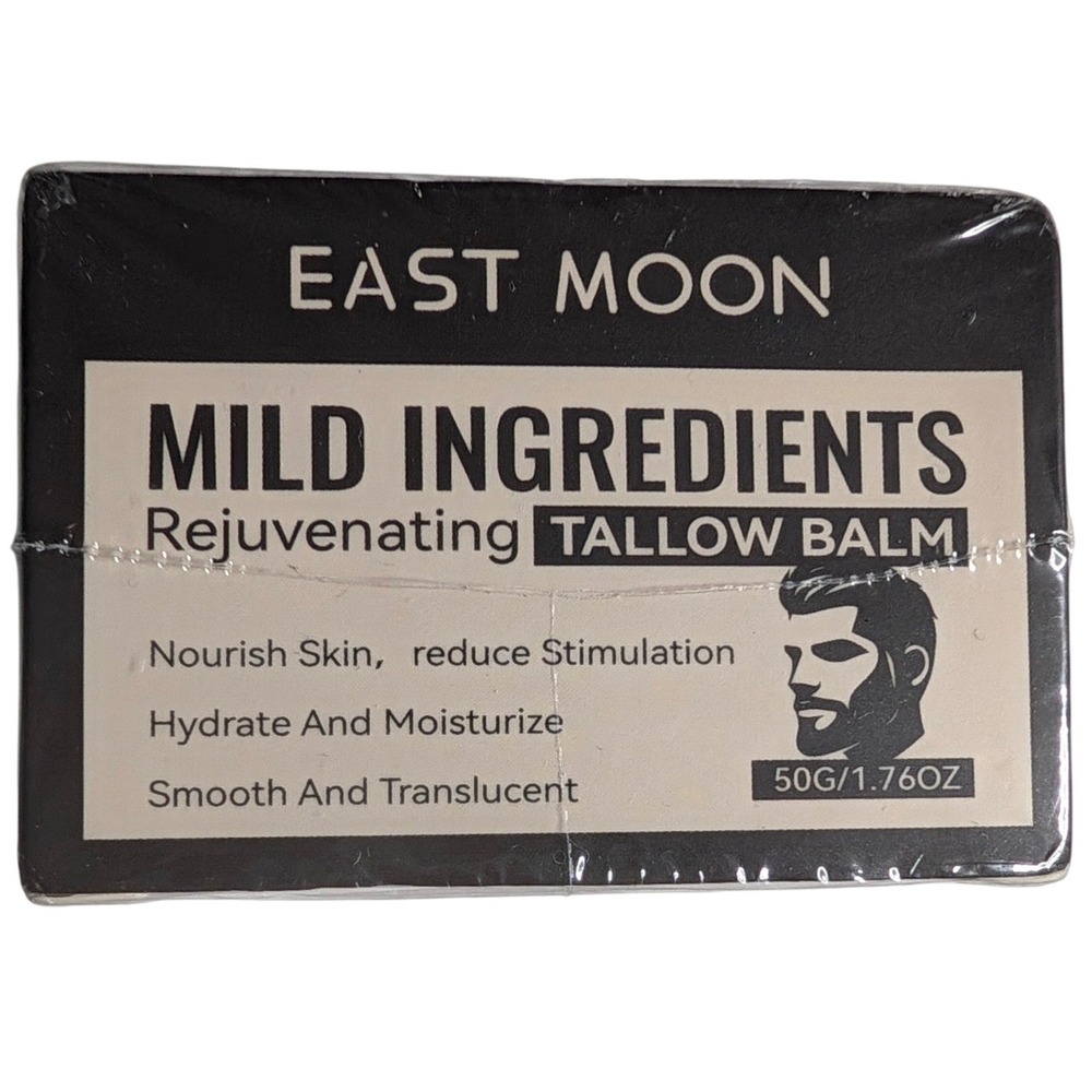 East Moon Rejuvenating Tallow Balm 50g 1.76oz Mild Ingredients Moisturizer NIB